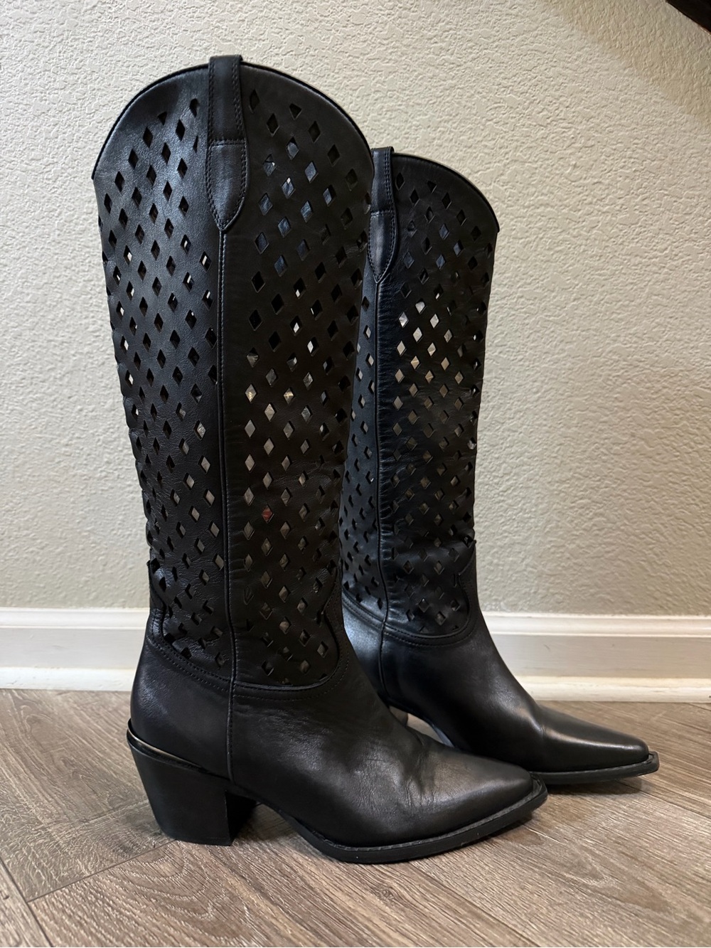 Free People Diamonds Are Forever Cowgirl Western Boots
